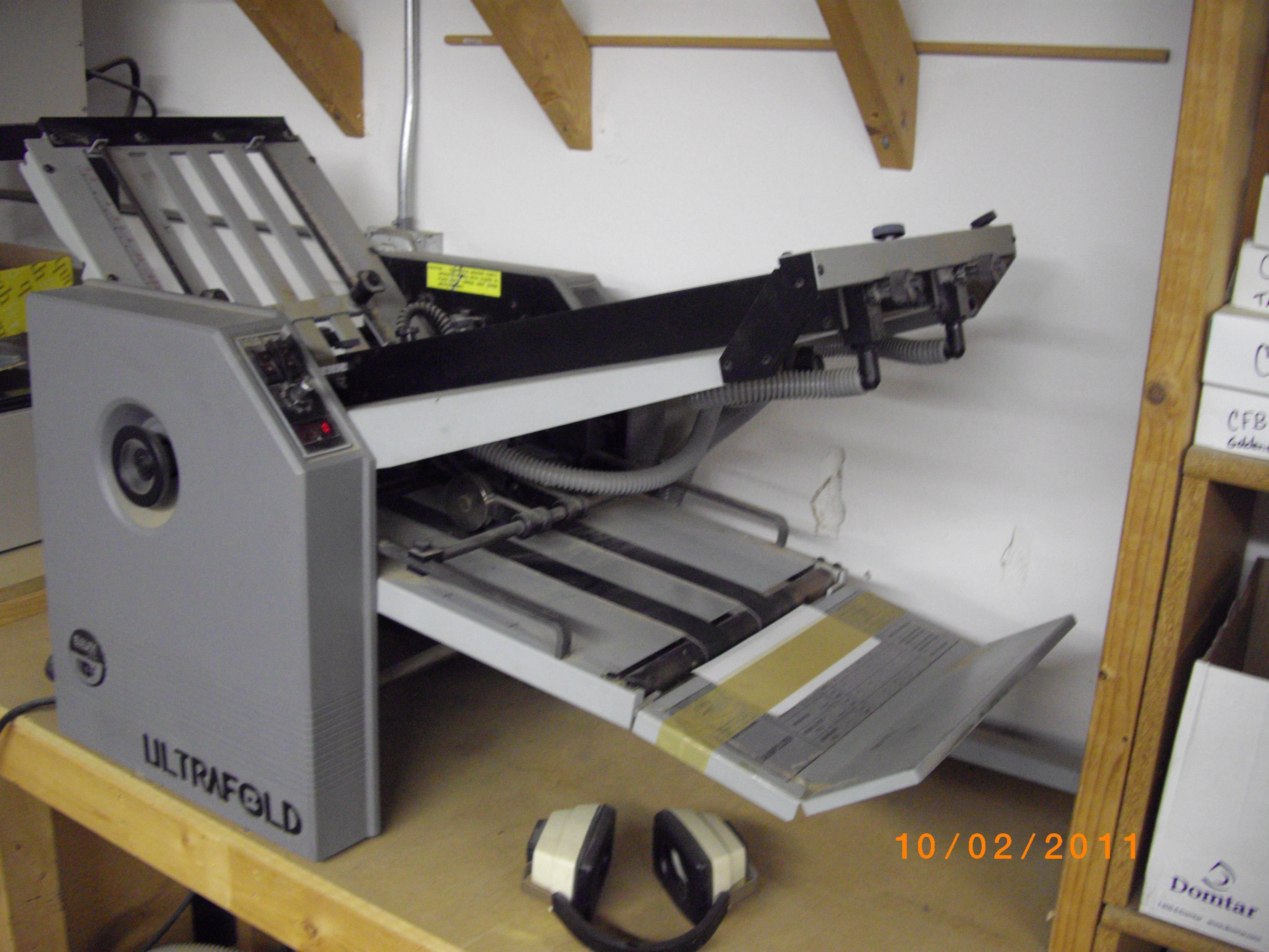 BAUM 714 FOLDER WITH VERY GOOD ROLLERS $1900, 5 Available from $1000