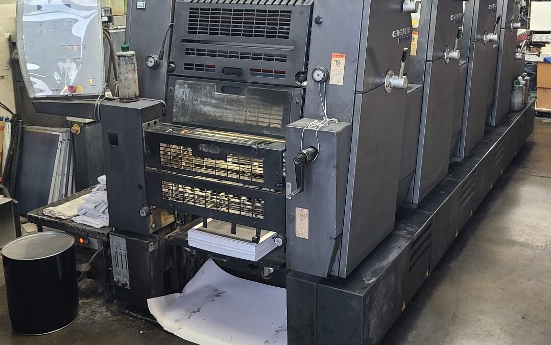 HEIDELBERG PRINTMASTER 52-4, DDS DAMPS, RYOSE RR, 55 MIL IMP, STRAIGHT PRESS, NO DAMAGE CALL OR WHATSAPP DAVE 714 642 7990. ***SOLD***